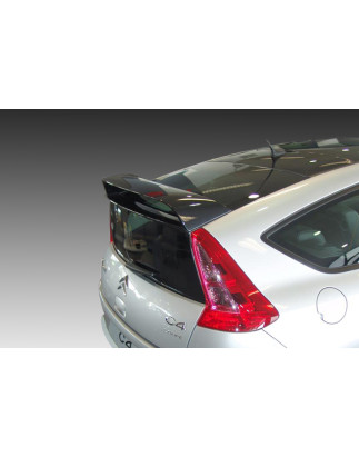 Spoiler bagagliaio doppio Citroen C4 Mk1 Coupé (2004-2010) nero lucido (Cod. MDA-278L)