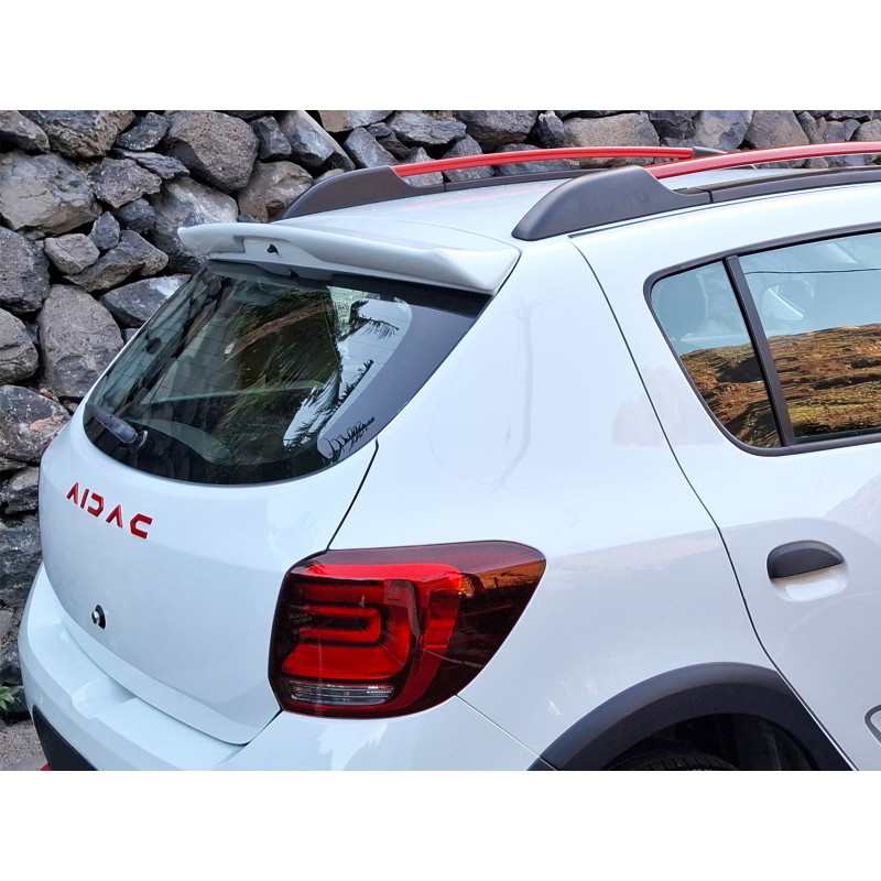 Spoiler sul tetto Dacia Sandero Mk2 (2012-2020) nero lucido (Cod. MDA-445L)