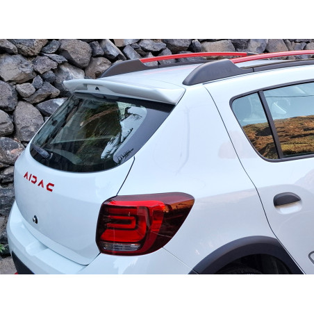 Spoiler sul tetto Dacia Sandero Mk2 (2012-2020) nero lucido (Cod. MDA-445L)