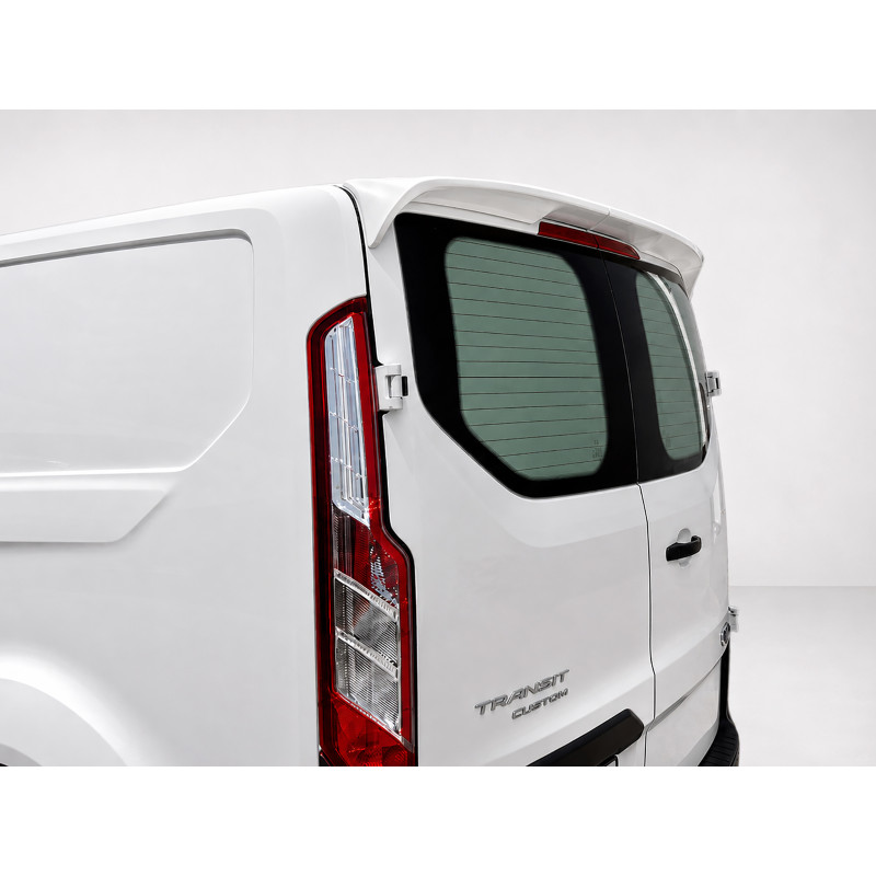 Spoiler per tetto V.1 Porte per (versione con portellone) Ford Transit Custom Mk1 (2012-2023) nero l