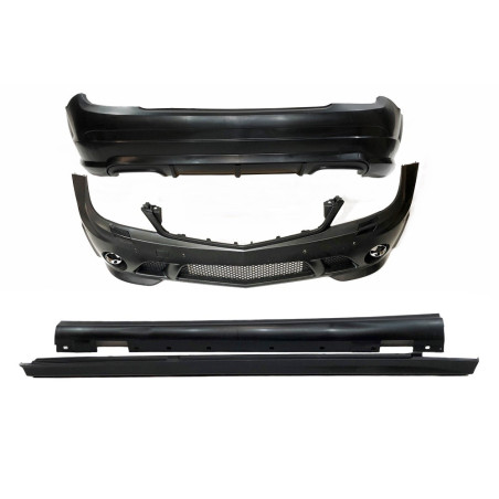 Kit Estetico Mercedes W204 Look C63 2007-2010 ABS (Cod. E-TCM002200230028)