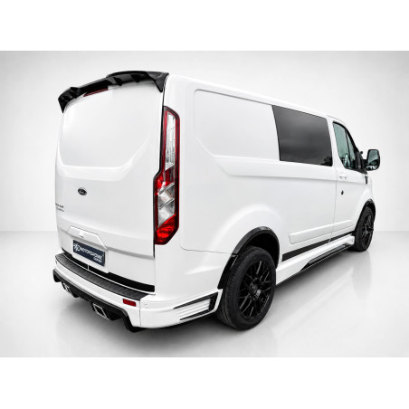 Spoiler per tetto V.2 Portellone Ford Transit Custom Mk1 (2012-2023) nero lucido (Cod. MDA-434L)