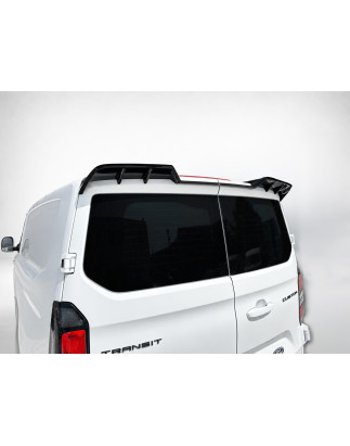 Spoiler sul tetto V.2 Porte  Ford Transit Custom Mk2 / Volkswagen T7 nero lucido (Cod. MDA-518L)
