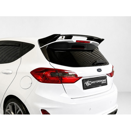Spoiler sul tetto Ford Fiesta Mk8 / Mk8.5 Standard / ST-Line nero lucido (Cod. MDA-535L)