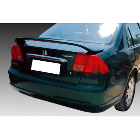 Spoiler bagagliaio Honda Civic Mk7 berlina (2000-2005) nero lucido (Cod. MDA-199L)