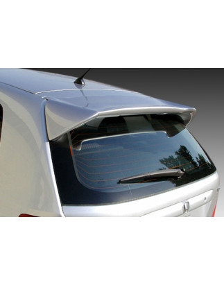 Spoiler sul tetto Honda Civic Mk7 Hatchback (2001-2005) nero lucido (Cod. MDA-241L)