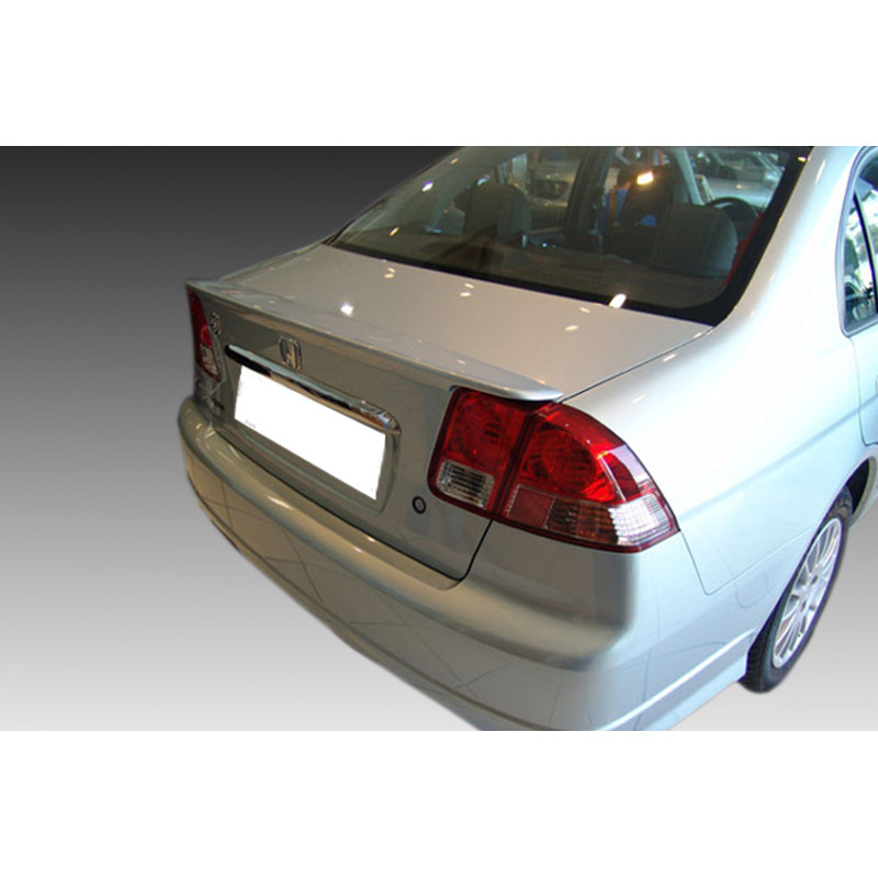 Spoiler a labbro Honda Civic Mk7 Berlina (2000-2005) nero lucido (Cod. MDA-282L)