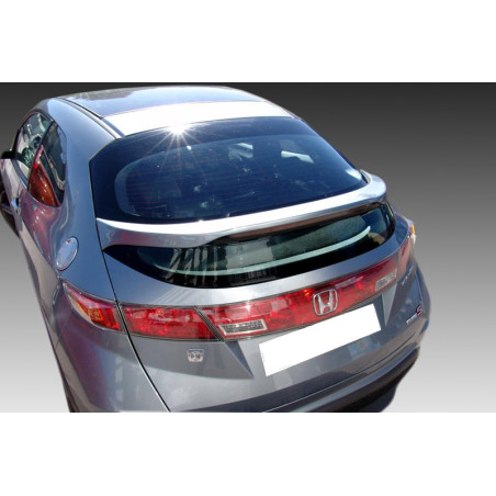Spoiler bagagliaio Honda Civic Mk8 Hatchback (2006-2011) nero lucido (Cod. MDA-300L)