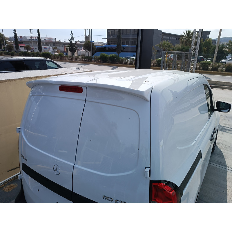 Spoiler sul tetto (versione con le porte) Mercedes Citan Mk2 (2021-) primerizzato (Cod. MDA-495P) Spoiler sul tetto (versione con le porte) Mercedes Citan Mk2 (2021-) primerizzato (Cod. MDA-495P)