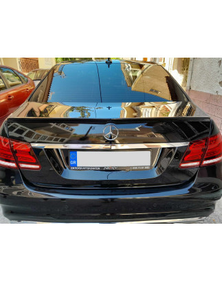 Spoiler a labbro Mercedes Classe E W212 (2009-2016) nero lucido (Cod. MDA-507L)