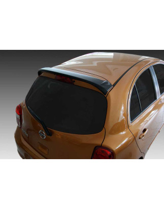 Spoiler sul tetto Nissan Micra K13 (2011-2017) nero lucido (Cod. MDA-385L)