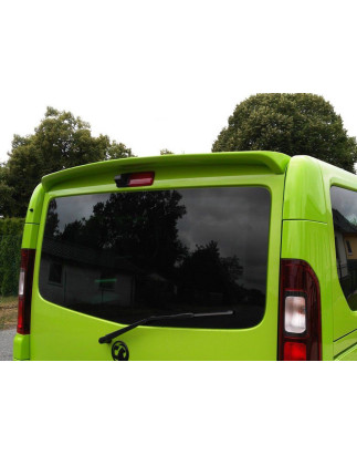 Spoiler sul tetto portellone Nissan NV300 Mk3 (2014-2021) nero lucido (Cod. MDA-455L)