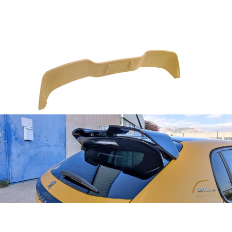 Spoiler per tetto V.3 Peugeot 208 Mk2 (2019-) primerizzato (Cod. MDA-484P)