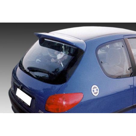 Spoiler sul tetto Peugeot 206 nero lucido (Cod. MDA-154L)