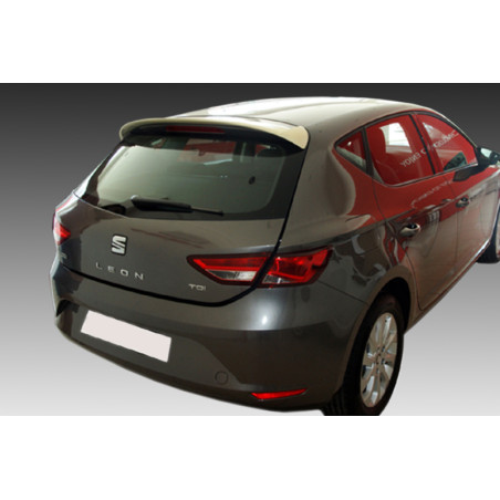 Spoiler sul tetto Seat Leon Mk3 5 porte (2012-2020) nero lucido (Cod. MDA-411L)