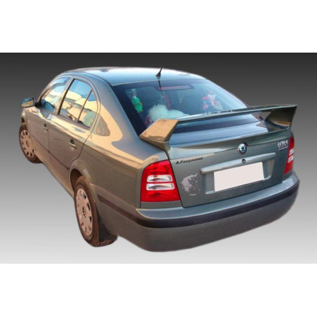 Spoiler bagagliaio Skoda Octavia Mk1 WRC (1996-2004) nero lucido (Cod. MDA-239L)