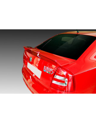 Spoiler bagagliaio Skoda Octavia Mk2 RS Style (2004-2012) nero lucido (Cod. MDA-310L)