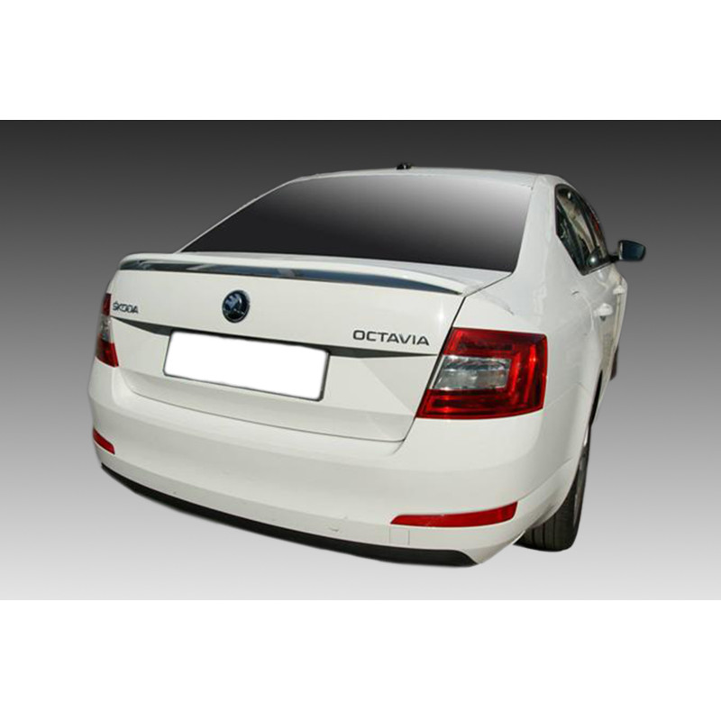 Spoiler bagagliaio Skoda Octavia Mk3 RS Style (2013-2019) nero lucido (Cod. MDA-429L)