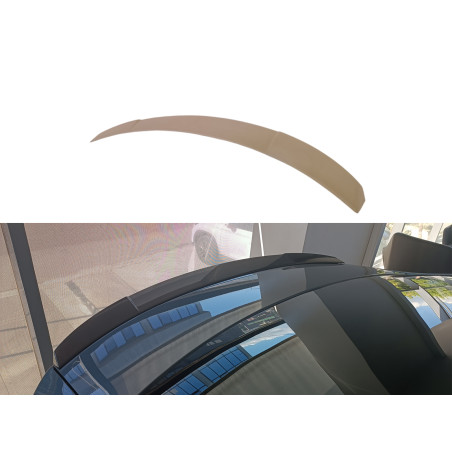 Spoiler a labbro stile RS Skoda Octavia Mk4 (2019-) nero lucido (Cod. MDA-480L)