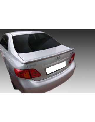 Spoiler a labbro Toyota Corolla Mk10 Berlina (2006-2012) nero lucido (Cod. MDA-322L)