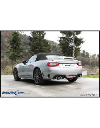 Tubo sostituzione catalizzatore ABARTH 124 SPIDER 1.4T MULTIAIR - 2016 170CV (Cod. I-AF124)
