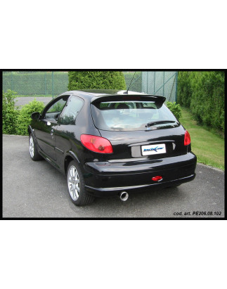 Tubo sostituzione catalizzatore PEUGEOT 206 GT WRC - 135CV (Cod. I-AF206  )