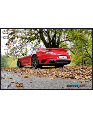 Tubo sostituzione catalizzatore PORSCHE 911 SERIE 991 CARRERA TURBO 3.8 - 2016 540CV (Cod. I-AF911)