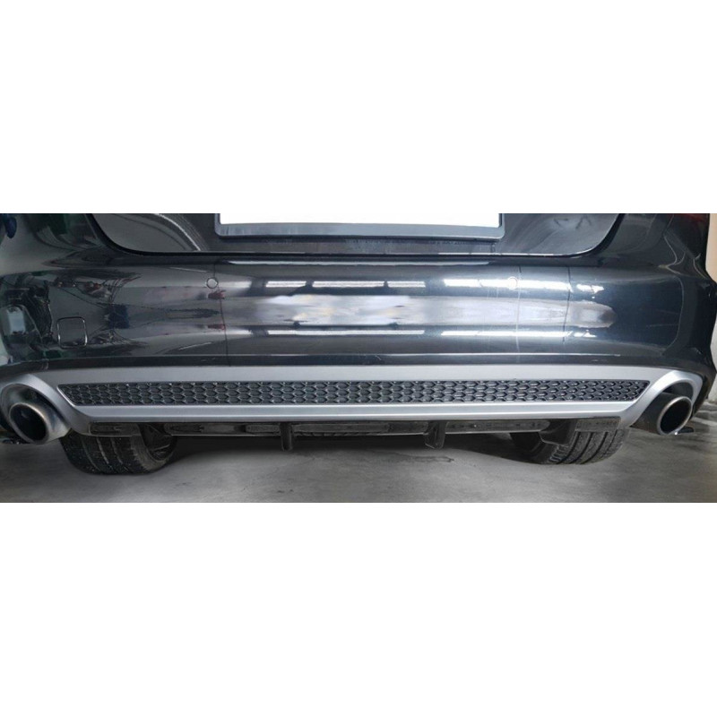 Sottoparaurti posteriore  Audi A7 S-Line C7 (Cod. M-AU-A7-1-SLINE-RS1G)