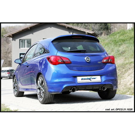 Tubo sostituzione catalizzatore OPEL CORSA E OPC 1.6I TURBO - 2015 207CV (Cod. I-AFCO.03)
