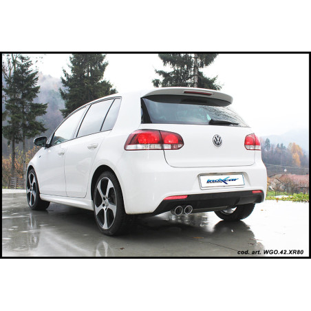 Tubo sostituzione catalizzatore VOLKSWAGEN GOLF 6 1.4 TSI - 2008 122CV (Cod. I-AFGOLF6.01)