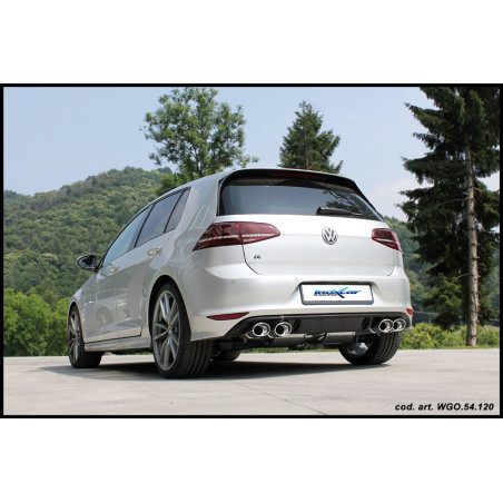 Tubo sostituzione catalizzatore VOLKSWAGEN GOLF 7 2.0 R TSI - 2014 300CV (Cod. I-AFGOLF7)