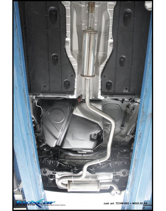 Tubo sostituzione catalizzatore VOLKSWAGEN GOLF 7 1.4 TSI - 2012-2014 125CV (Cod. I-AFGOLF7.01)