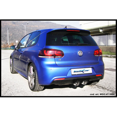 Tubo sostituzione catalizzatore VOLKSWAGEN GOLF 6 R 2.0 TSI 4 MOTION - 2010 270CV (Cod. I-AFGTI.01)