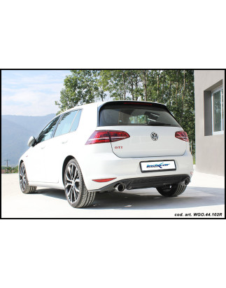 Tubo sostituzione catalizzatore VOLKSWAGEN GOLF 7 2.0 GTI - 2013 230CV (Cod. I-AFGTI.03)