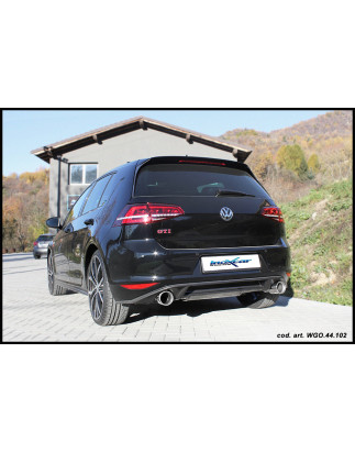 Tubo sostituzione catalizzatore VOLKSWAGEN GOLF 7 2.0 GTI - 2013 230CV (Cod. I-AFGTI.03)