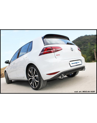 Tubo sostituzione catalizzatore VOLKSWAGEN GOLF 7 2.0 TSI GTI CLUBSPORT - 2016 265CV (Cod. I-AFGTI.0