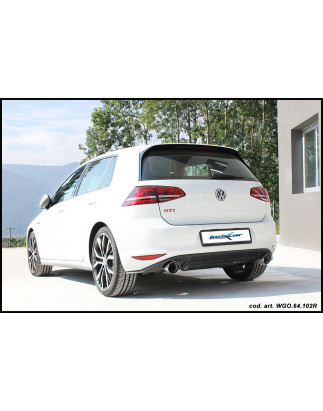 Tubo sostituzione catalizzatore VOLKSWAGEN GOLF 7 2.0 TSI GTI CLUBSPORT - 2016 265CV (Cod. I-AFGTI.0