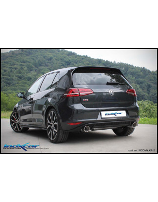 Tubo sostituzione catalizzatore VOLKSWAGEN GOLF 7 2.0 TSI GTI CLUBSPORT - 2016 265CV (Cod. I-AFGTI.0
