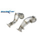 Tubi sostituzione catalizzatore e GPF AUDI RS4 - 2018 450CV A4 (type B9) (Cod. I-AFRS4.01)