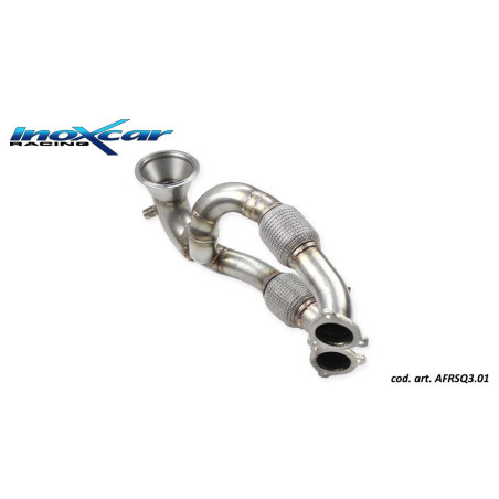 Tubo sostituzione 1° catalizzatore AUDI RS Q3 2.5 TFSI - 2014 310CV (Type 8U) (Cod. I-AFRSQ3.01)