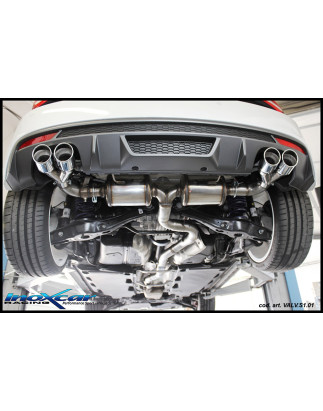 Tubo sostituzione catalizzatore AUDI S1 - 2014 231CV A1 (type 8X) (Cod. I-AFS1)
