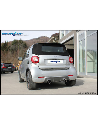 Tubo sostituzione catalizzatore SMART FORTWO BRABUS 900 - 2015 109CV (Cod. I-AFSMART)