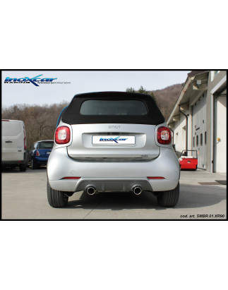 Tubo sostituzione catalizzatore SMART FORTWO BRABUS 900 - 2015 109CV (Cod. I-AFSMART)