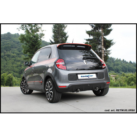 Tubo sostituzione catalizzatore RENAULT TWINGO III GT 900 - 2017 110CV (Cod. I-AFTWINGO)