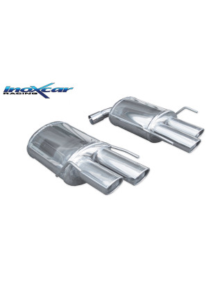 Posteriore con uscita doppia ovale 90x70 mm DX+SX ALFA ROMEO BRERA 1750 TBI - 2010 200CV (Cod. I-ALB