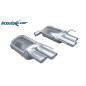 Posteriore con uscita doppia ovale 90x70 mm DX+SX ALFA ROMEO BRERA 1750 TBI - 2010 200CV (Cod. I-ALB Posteriore con uscita doppia ovale 90x70 mm DX+SX ALFA ROMEO BRERA 1750 TBI - 2010 200CV (Cod. I-ALB