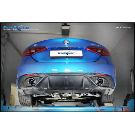 Posteriore senza silenziatore DX+SX ALFA ROMEO GIULIA 2.2 DIESEL VELOCE - 2018 210CV (Cod. I-ALGIU.1