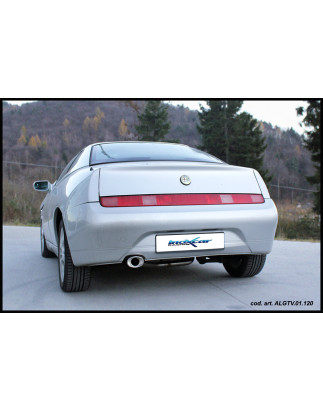 Posteriore con uscita ovale 120X80 mm ALFA ROMEO GTV - 144CV (Cod. I-ALGTV.01.120)