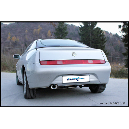 Posteriore con uscita ovale 120X80 mm ALFA ROMEO GTV - 144CV (Cod. I-ALGTV.01.120)