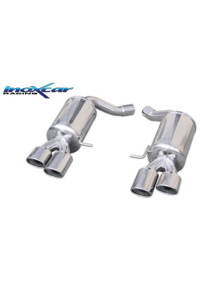 Posteriore con uscita DX+SX 2 x ovale 90x70 mm AUDI A4 - 2009 333CV (type B8) (Cod. I-AUA4.12.90)